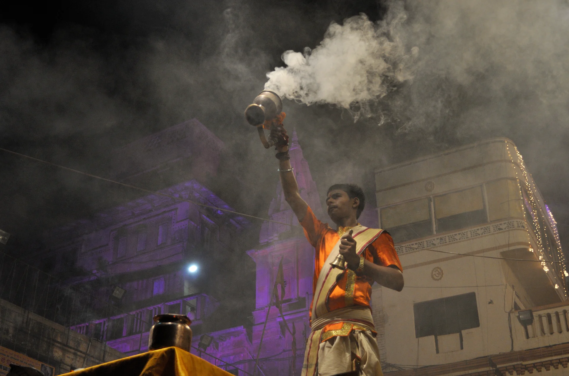 Ganga Aarti at Dashashwamedh Ghat
