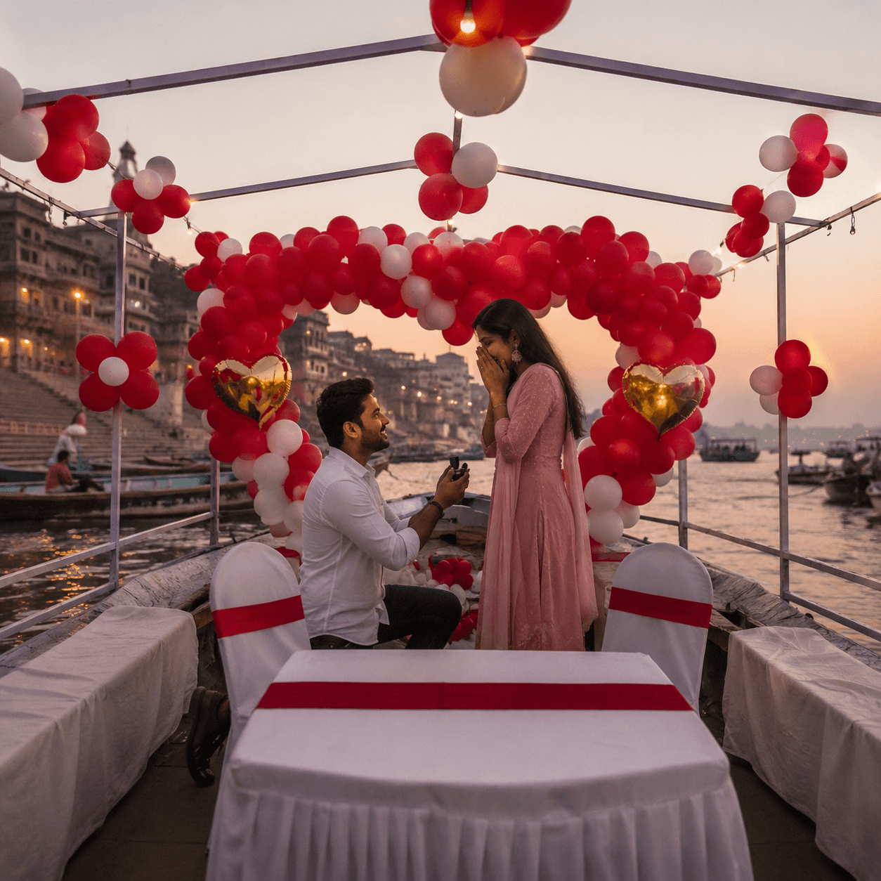 Proposal reaction shot